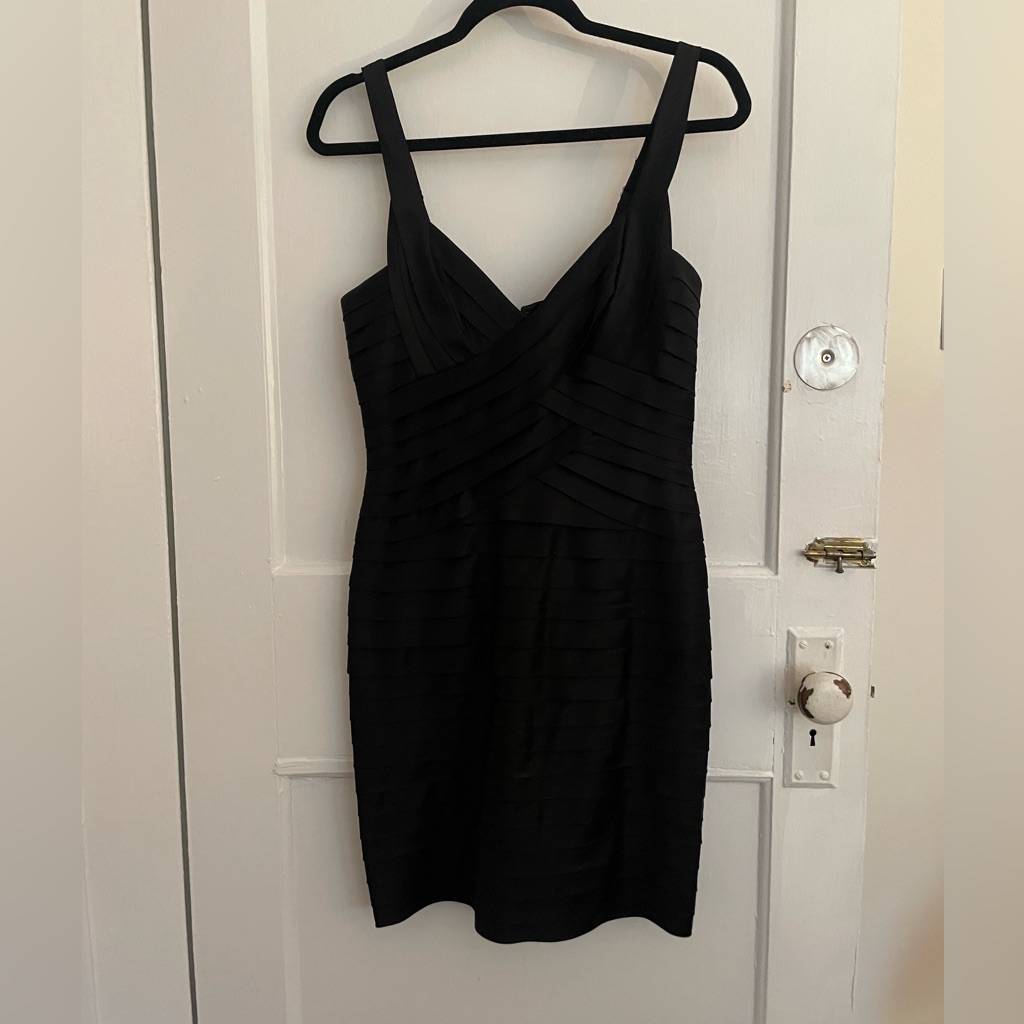 Bcbg Max Azria Little Black Dress. Size 8.